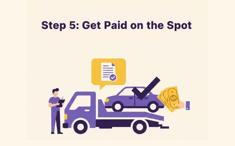 Step 5 Get Paid on the Spot