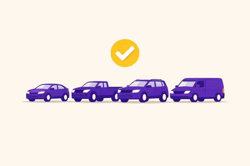 Vehicle Types We Commonly Evaluate