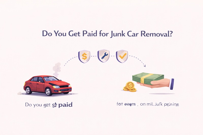 Do You Get Paid for Junk Car Removal?