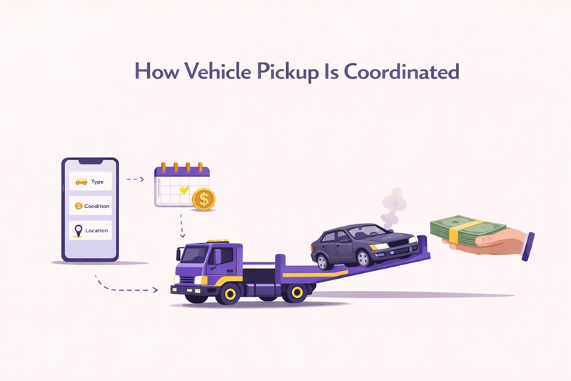 How Vehicle Pickup Is Coordinated