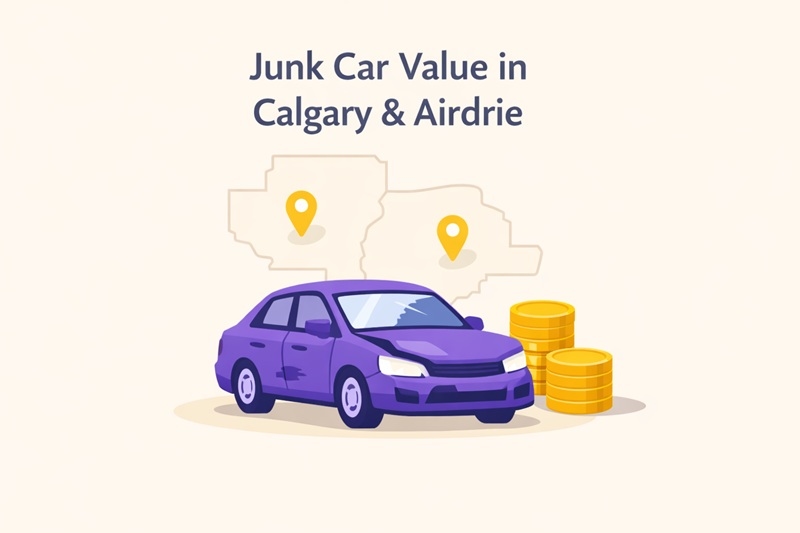 Junk Car Value in Calgary & Airdrie