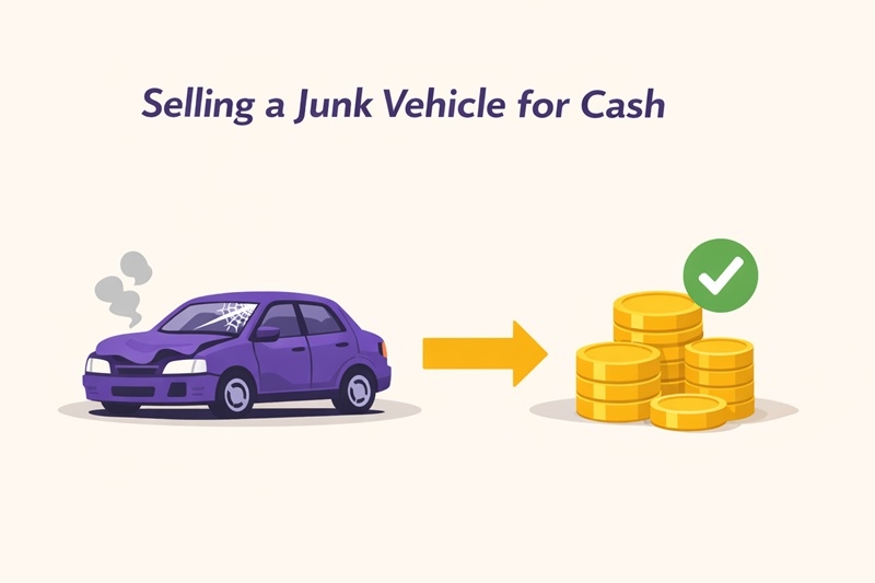 Selling a Junk Vehicle for Cash