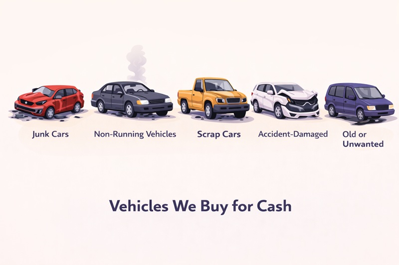 Vehicles We Buy for Cash