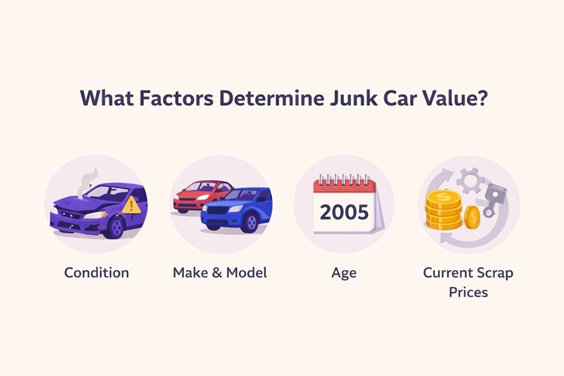 What Factors Determine Junk Car Value?