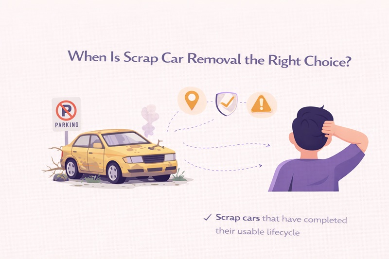 When Is Scrap Car Removal the Right Choice?