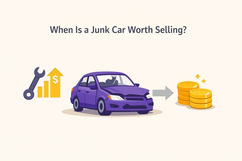 When Is a Junk Car Worth Selling?