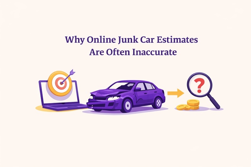 Why Online Junk Car Estimates Are Often Inaccurate